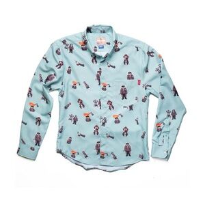 RSVLTS x Home Alone Long Sleeve Button Down